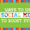 Social media for events