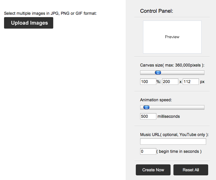 Animated GIF tools - GIFMaker