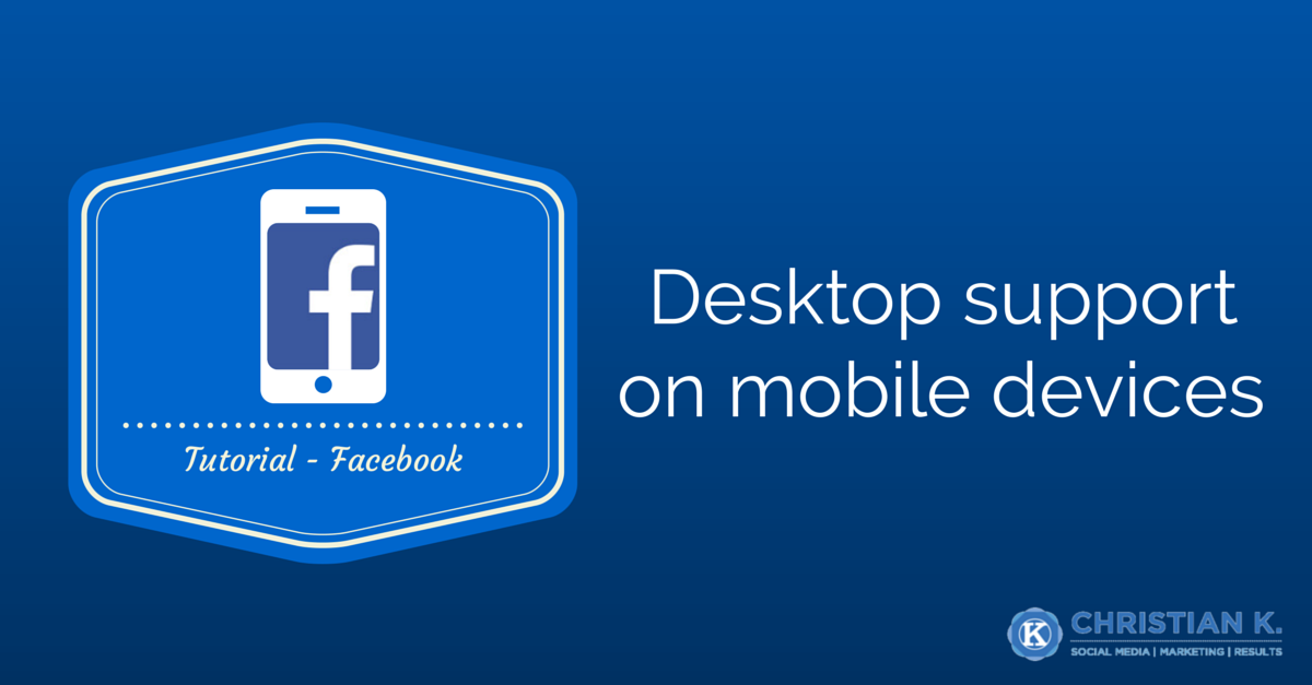 request desktop site facebook iphone