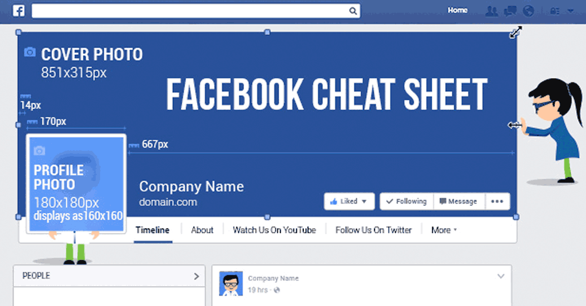 facebook image size cheat sheet pages and ads twitter cover photo size 2015