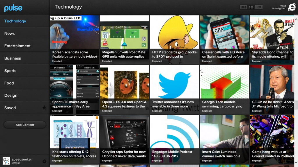 Google Reader Alternatives - Pulse