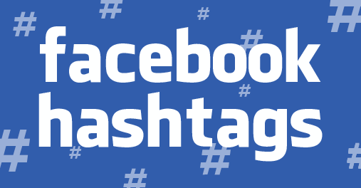 Facebook hashtag usage for marketers - Infographic